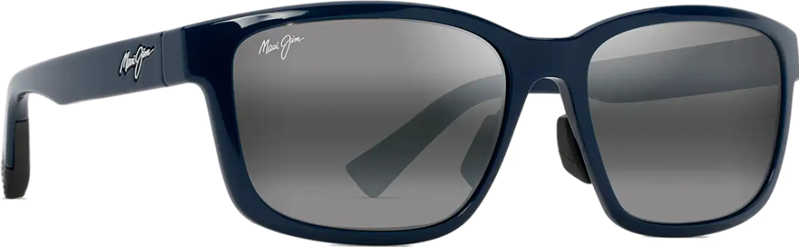 Lehiwa Asian Fit Sunglasses - Shiny Blue - Neutral Grey Lens|-|Lunettes de soleil Lehiwa Asian Fit made by Maui Jim