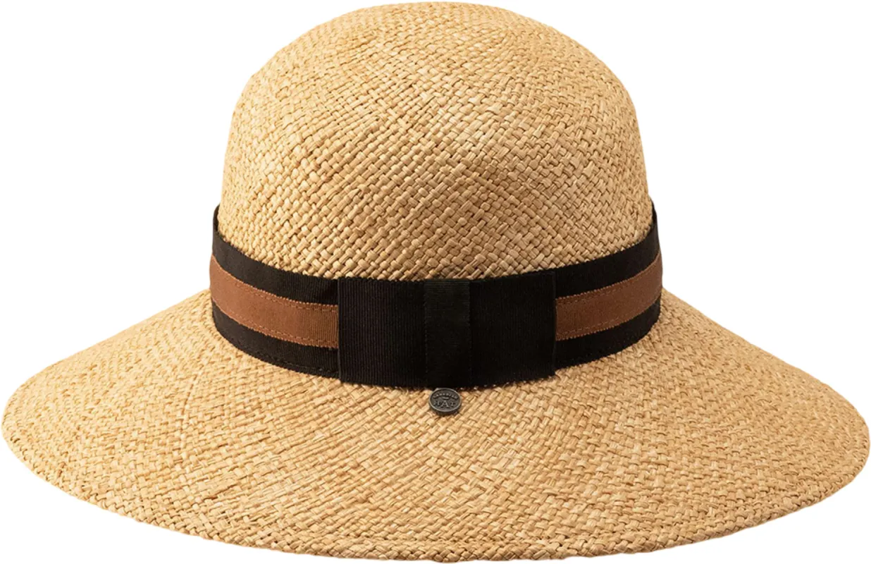 Cales A Cloche Hat with Bicolor Grosgrain Ribbon - Unisex|-|Chapeau cloche avec ruban gros-grain bicolore Cales A - Unisexe sold by Altitude Sports
