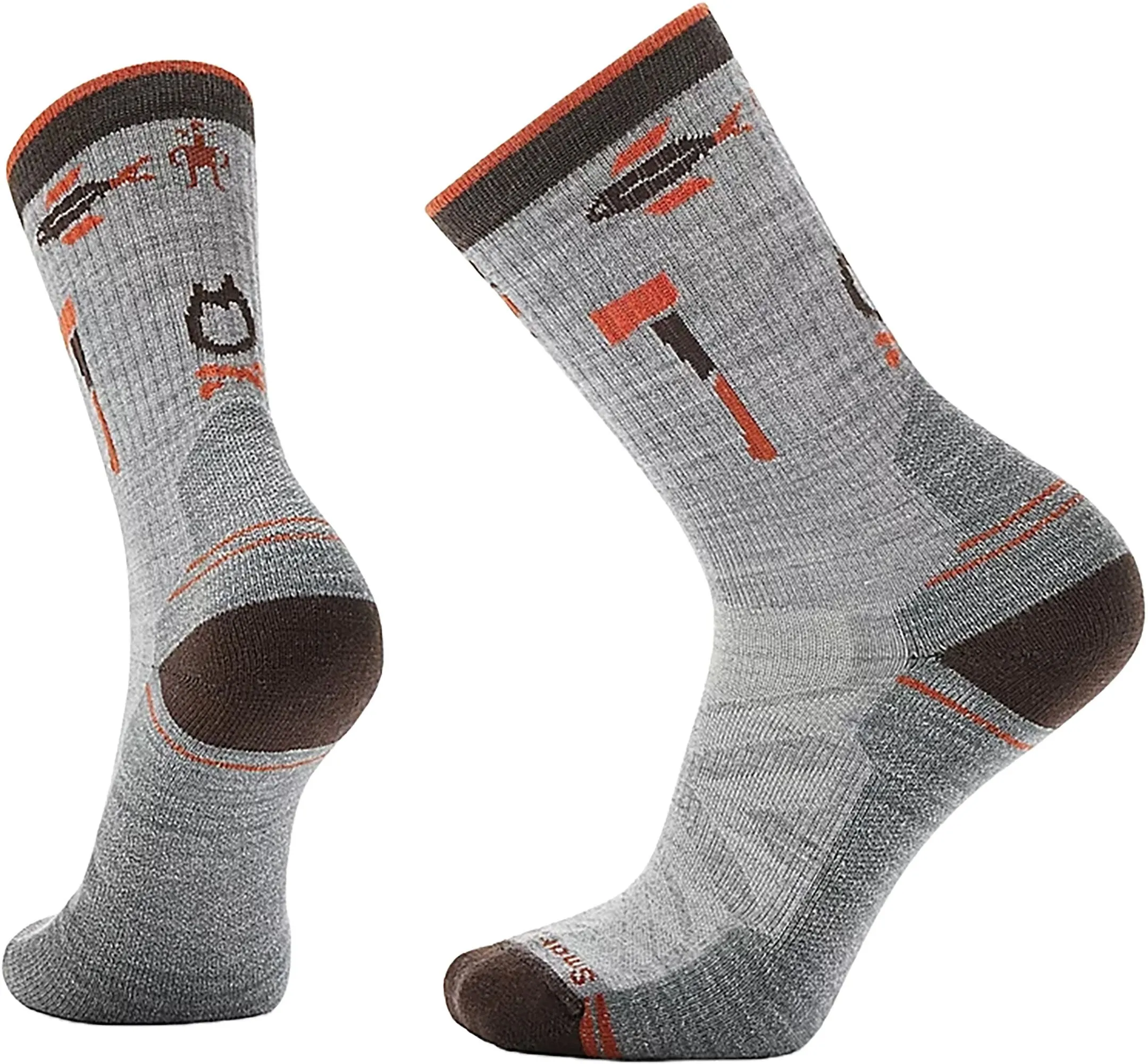 Hike Light Cushion Camp Gear Crew Socks - Unisex|-|Chaussettes de randonnée tout pour le camping coussin mince - Unisexe sold by Altitude Sports product image thumbnail 2