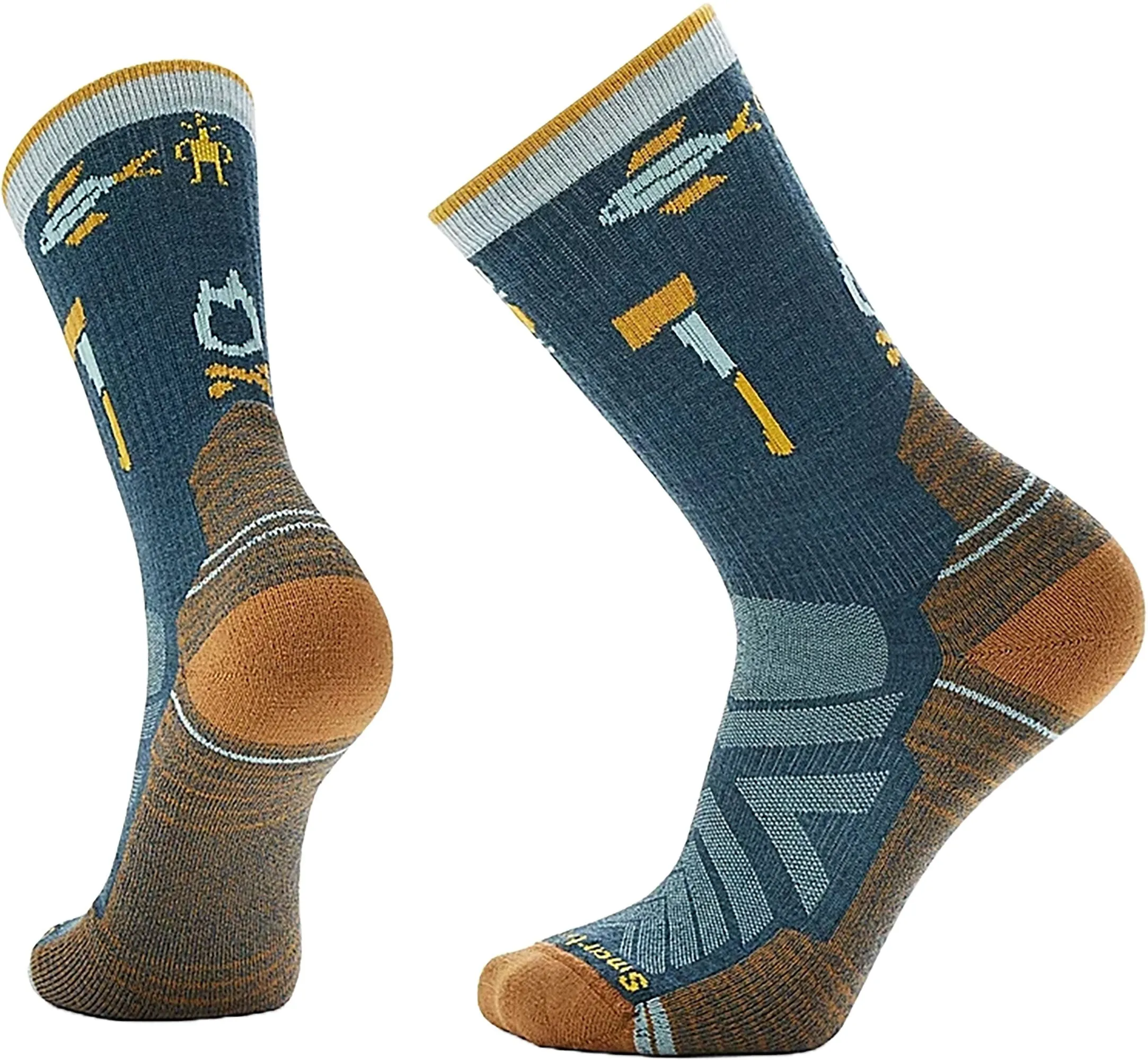 Hike Light Cushion Camp Gear Crew Socks - Unisex|-|Chaussettes de randonnée tout pour le camping coussin mince - Unisexe sold by Altitude Sports