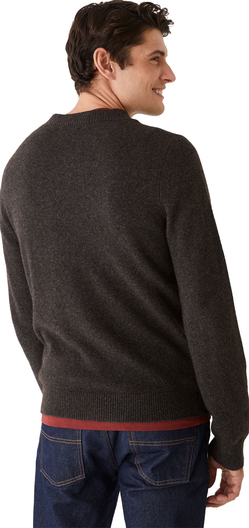 Yak Wool V-Neck Sweater - Men's|-|Chandail à col en V en laine de yak - Homme sold by Altitude Sports product image thumbnail 2