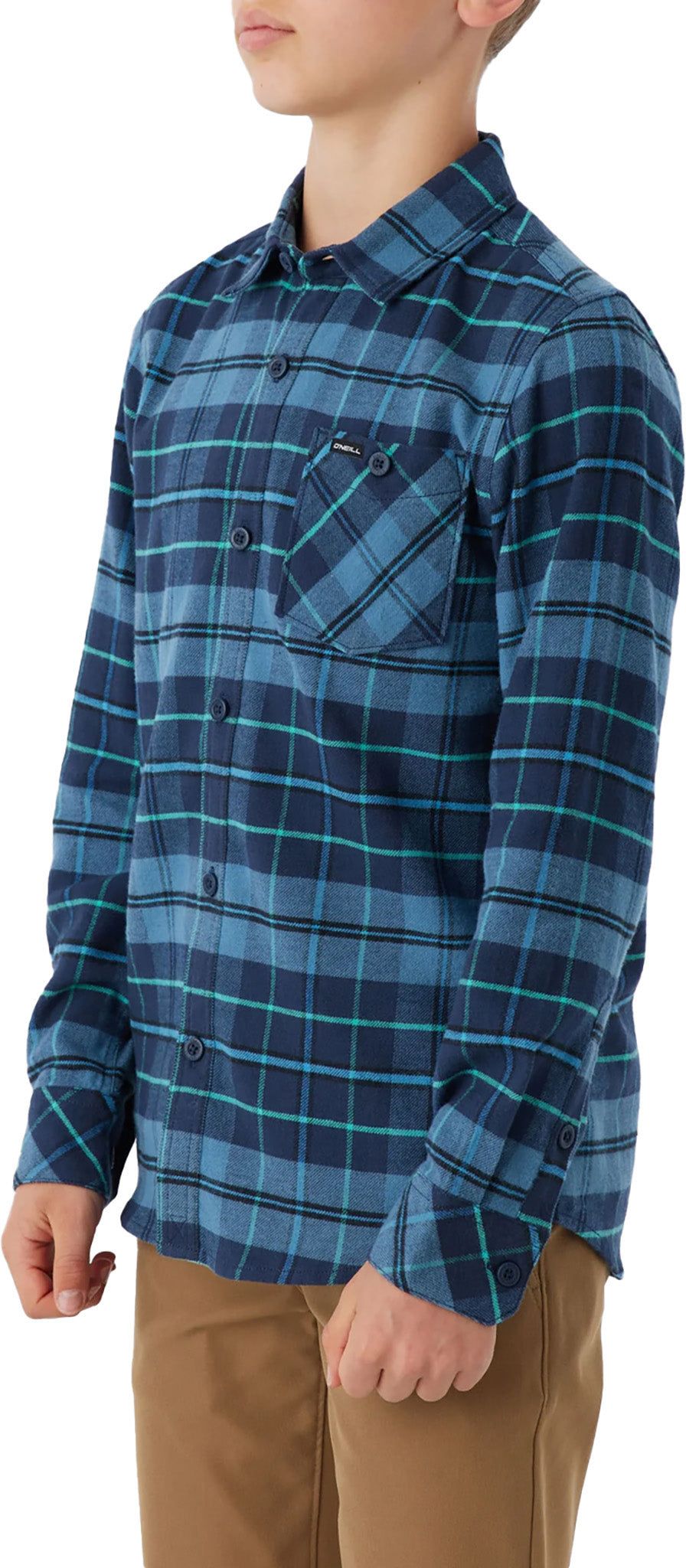 Redmond Plaid Stretch Flannel Shirt - Boys|-|Chemise en flanelle extensible à carreaux Redmond - Garçon sold by Altitude Sports product image thumbnail 4