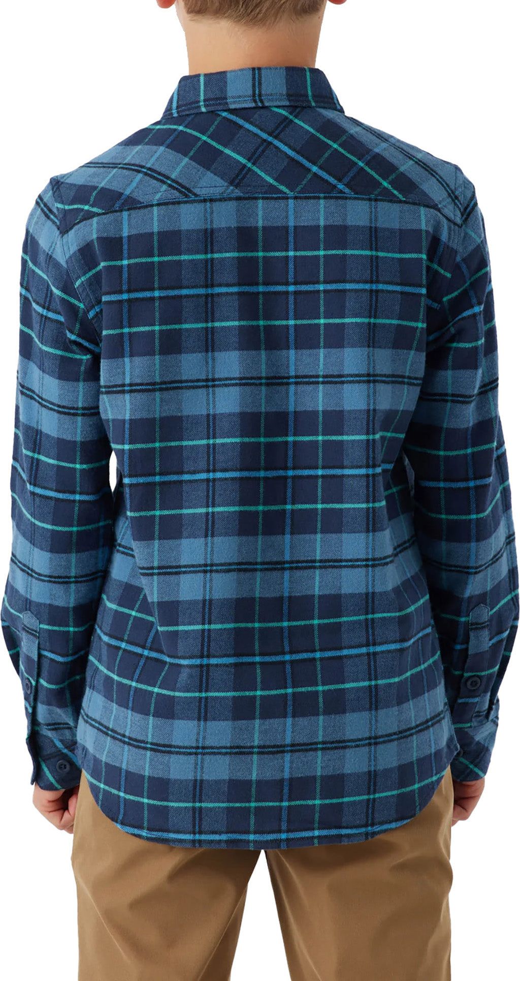 Redmond Plaid Stretch Flannel Shirt - Boys|-|Chemise en flanelle extensible à carreaux Redmond - Garçon sold by Altitude Sports product image thumbnail 3