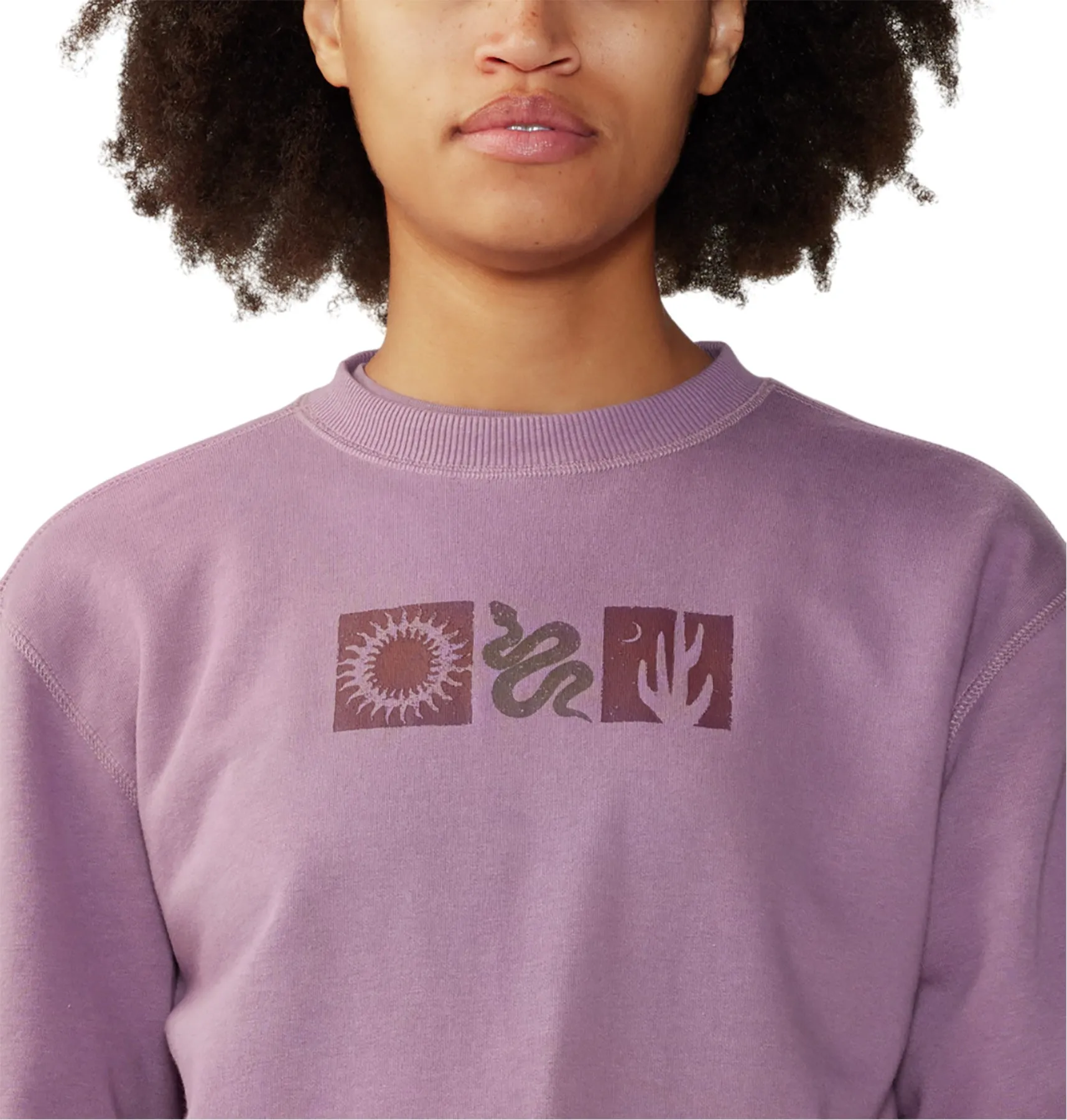 Desert Check Crew Neck Pullover - Women's|-|Chandail à col rond Desert Check - Femme sold by Altitude Sports product image thumbnail 3