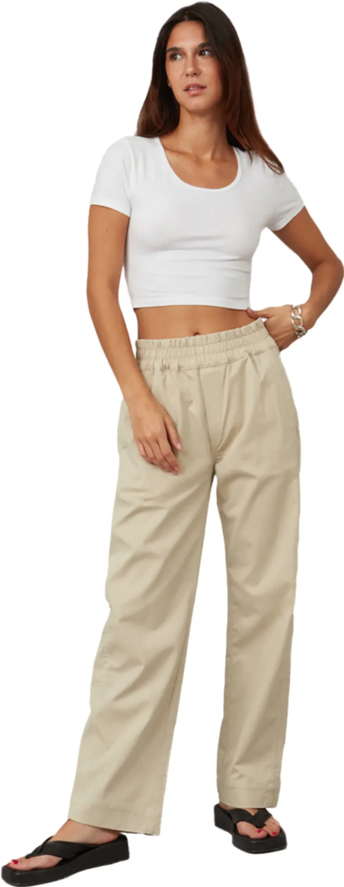 Elena High Rise Pull On Trouser - Women's|-|Pantalon à enfiler taille haute Elena - Femme sold by Altitude Sports