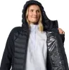 Powder Lite II Hybrid Hooded Jacket - Women's|-|Manteau à capuchon Powder Lite II Hybrid - Femme sold by Altitude Sports