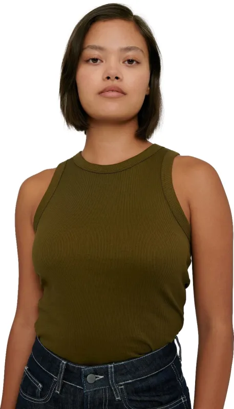 Organic Cotton Rib-Flex Tank Bra - Women's|-|Soutien-gorge camisole en coton biologique Rib-Flex - Femme sold by Altitude Sports