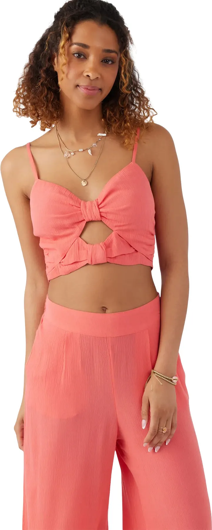 Farrah Solid Woven Tank Top - Women's |-|Camisole tissé uni Farrah - Femme sold by Altitude Sports