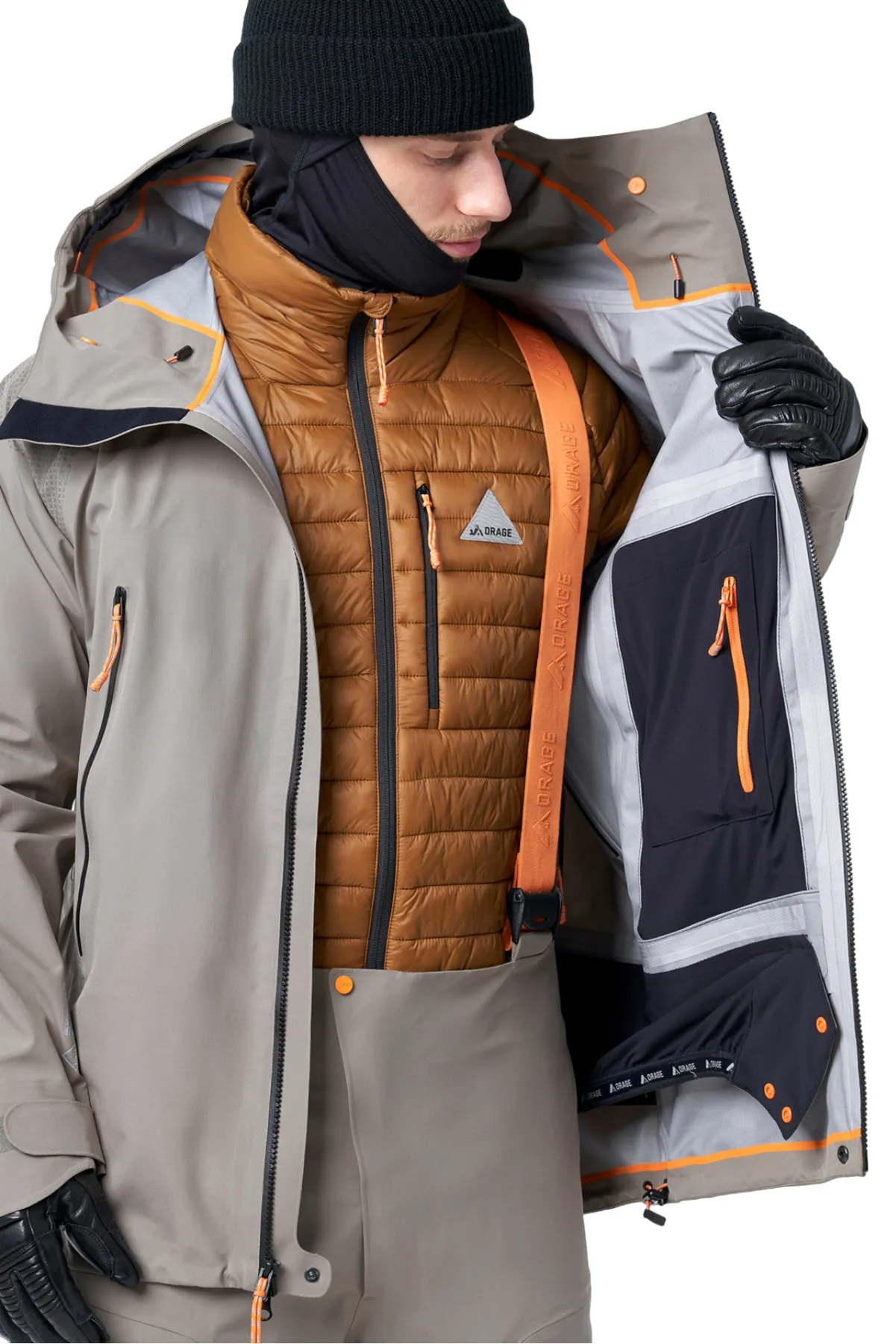MTN-X Glacier 3 Layer Light Jacket - Men’s |-|Manteau léger 3 couches MTN-X Glacier - Homme sold by Altitude Sports product image thumbnail 4