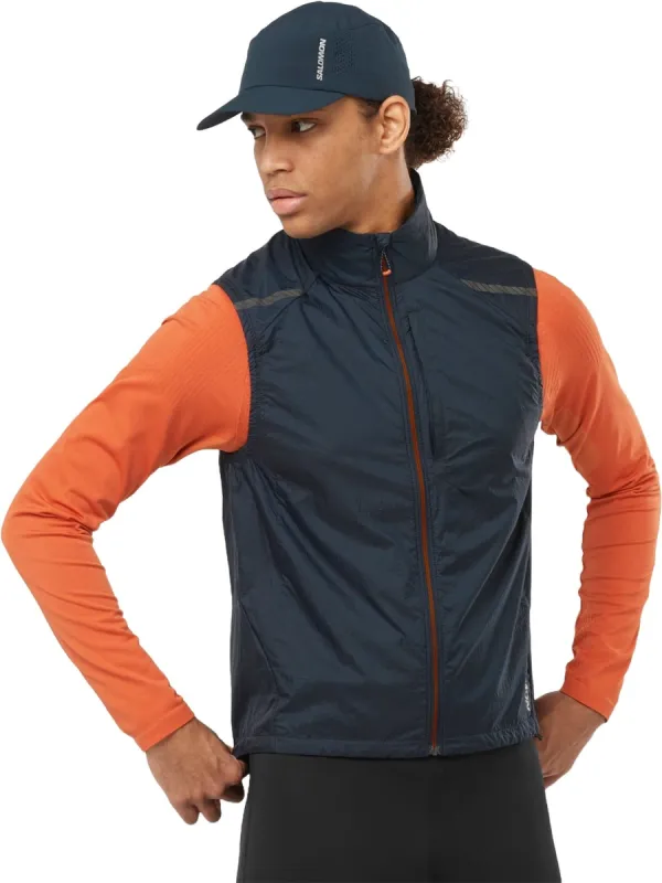 Sense Flow Wind Jacket - Men's|-|Manteau coupe-vent Sense Flow - Homme made by Salomon