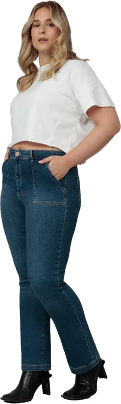 Denver High Rise Straight Jeans - Women's|-|Jean droit à taille haute Denver - Femme sold by Altitude Sports