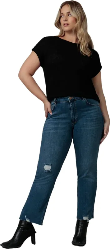 Denver High Rise Straight Jeans - Women's|-|Jean droit à taille haute Denver - Femme sold by Altitude Sports