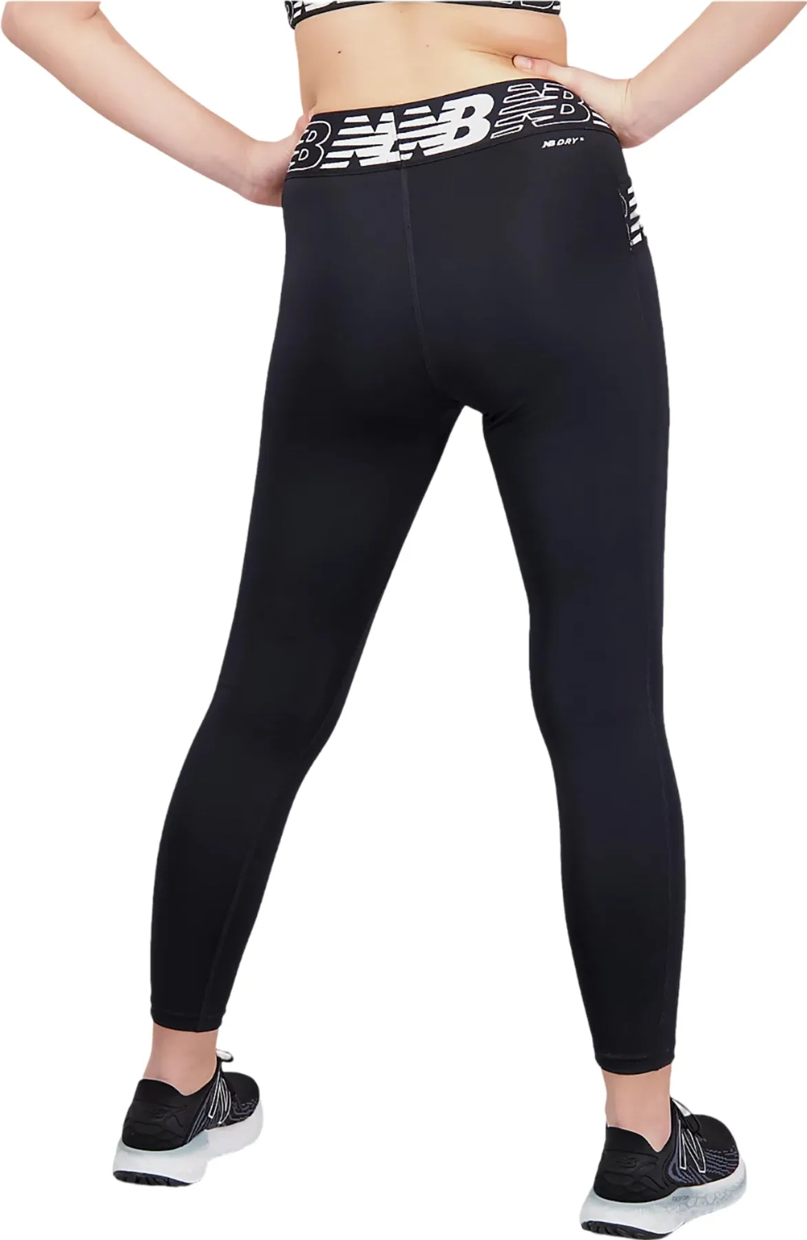 Relentless Crossover High Rise 7/8 Tights - Women's|-|Collant 7/8 taille haute croisée Relentless - Femme sold by Altitude Sports product image thumbnail 2