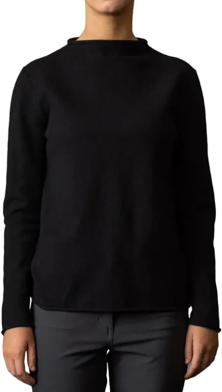 Brushed Merino Funnel Neck Pullover - Women's|-|Pull à col cheminée en Mérinos Brossé - Femme sold by Altitude Sports