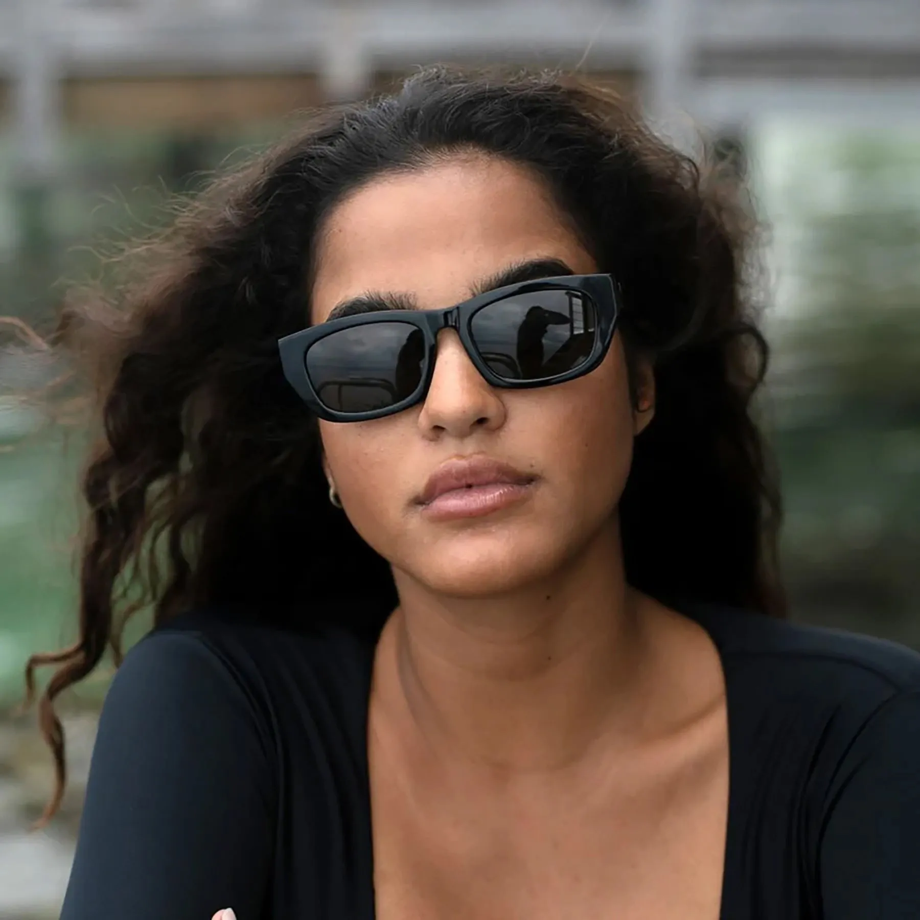 Catania Sunglasses - Gloss Black - Grey Polarized Lens|-|Lunettes de soleil Catania - Gloss Black - Verres Grey Polarized sold by Altitude Sports product image thumbnail 4