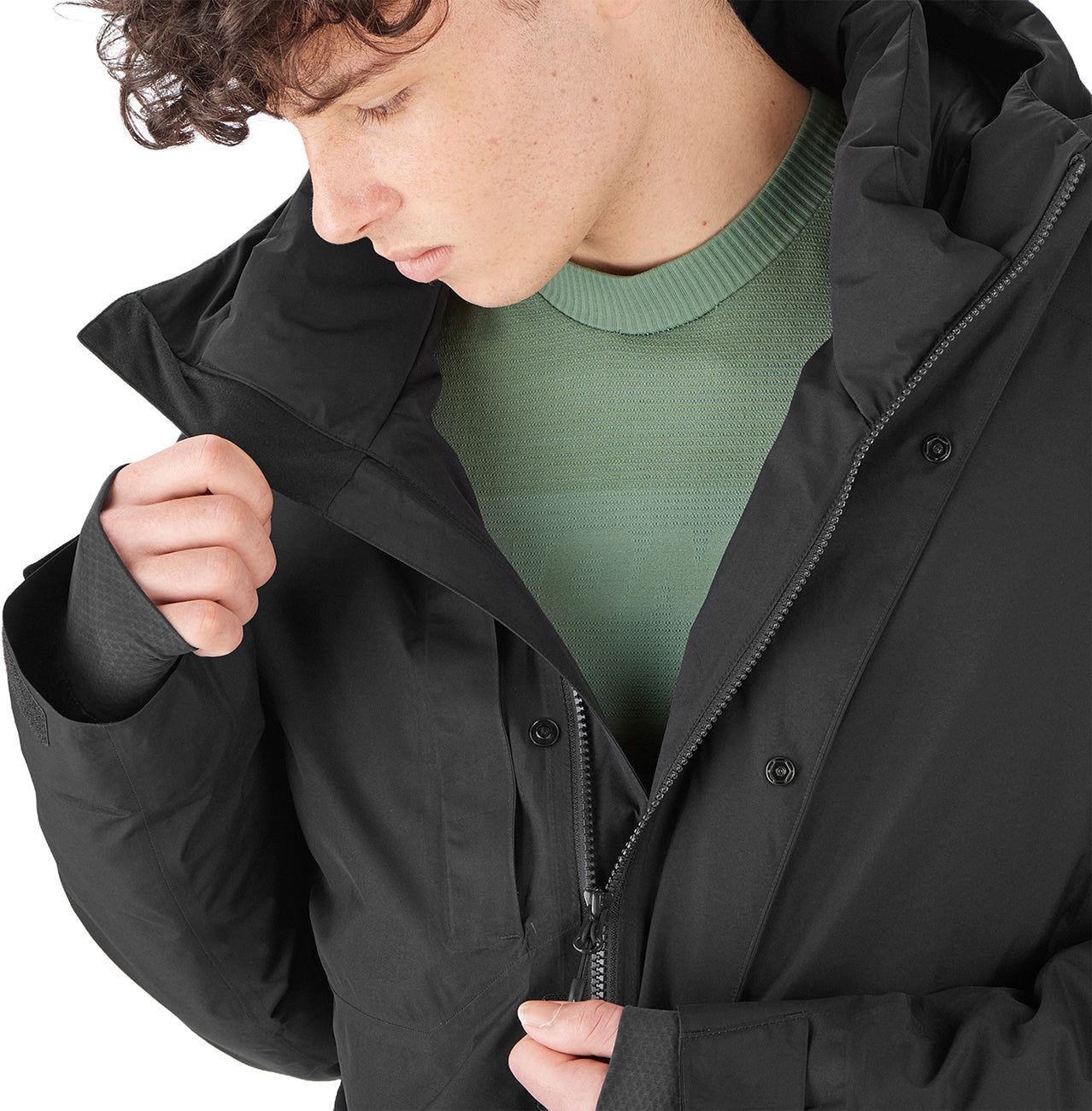 Patroller GORE-TEX Hooded Down Parka - Men's|-|Parka à capuchon en duvet GORE-TEX Patroller - Homme sold by Altitude Sports product image thumbnail 5