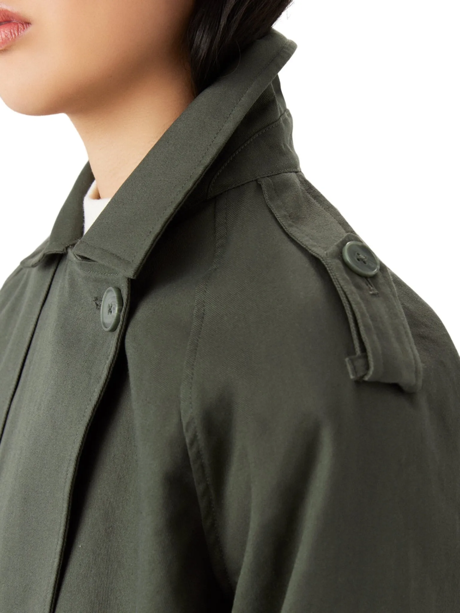 Cropped Kapok Trench Coat - Women's|-|Trenchcoat écourté Kapok - Femme sold by Altitude Sports