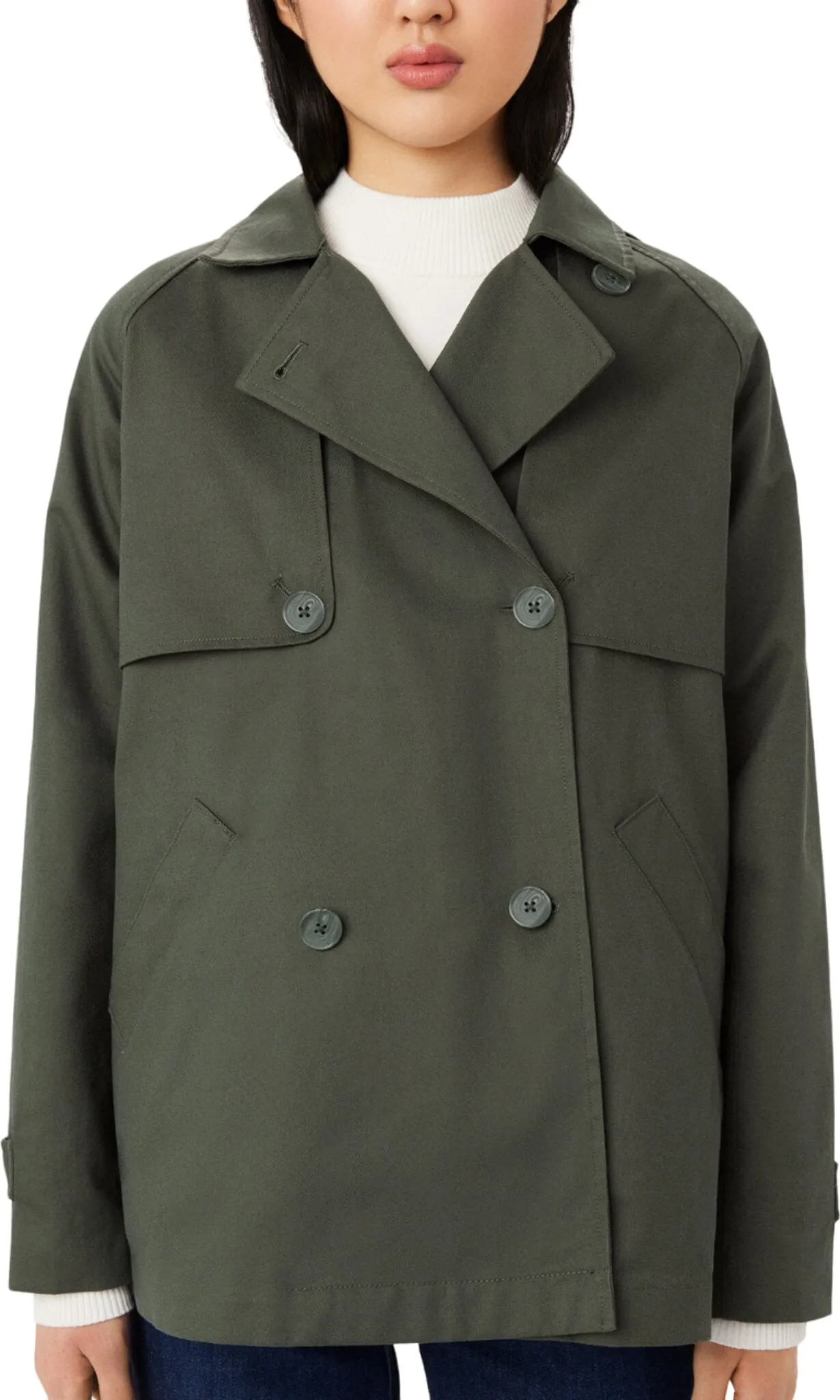 Cropped Kapok Trench Coat - Women's|-|Trenchcoat écourté Kapok - Femme sold by Altitude Sports product image thumbnail 5