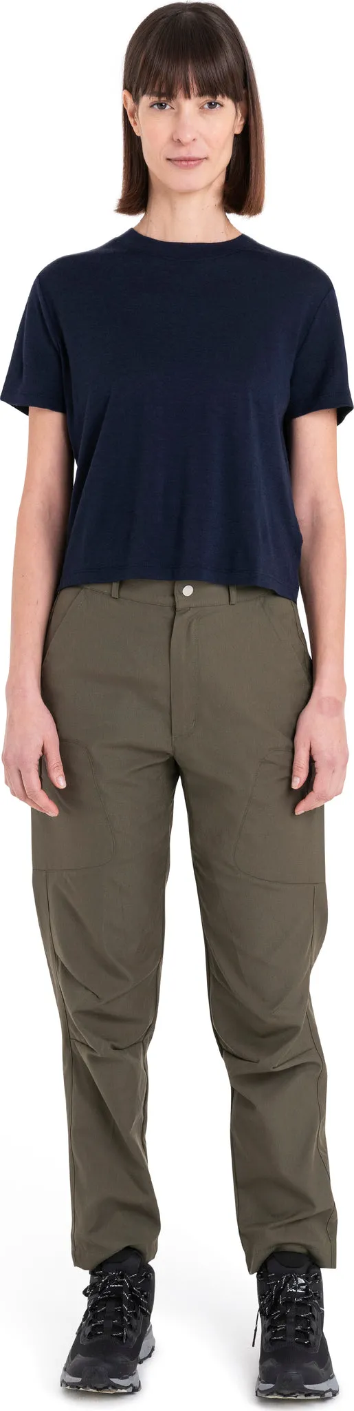 Merino 150 Tech Lite III Short Sleeve Crop T-Shirt - Women's|-|T-shirt écourté à manches courtes Merino 150 Tech Lite III - Femme sold by Altitude Sports product image thumbnail 3