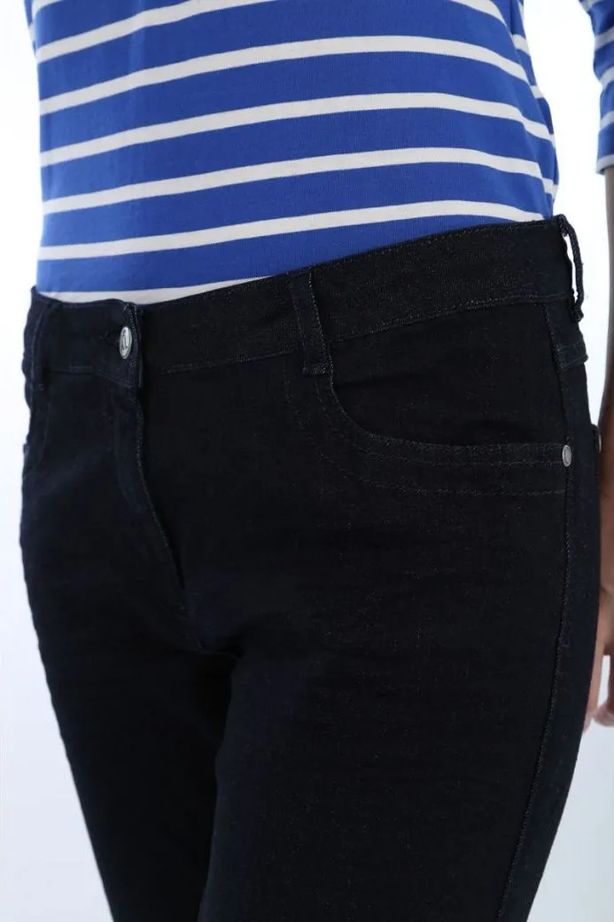 Cropped Trousers Denim - Women's|-|Corsaire Denim - Femme sold by Altitude Sports product image thumbnail 4