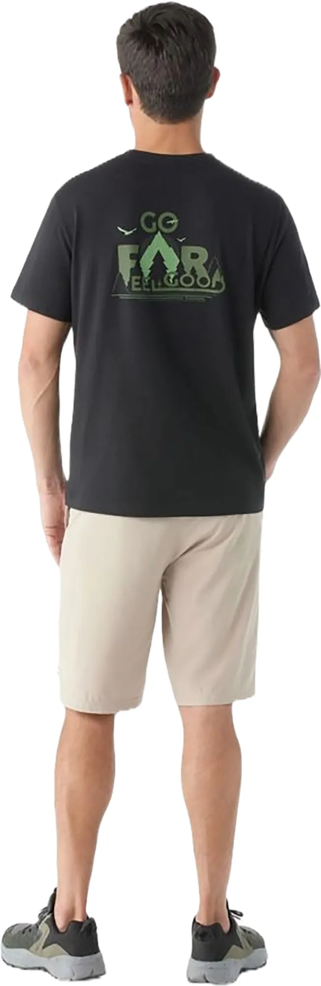 Go Far. Feel Good. Graphic Short Sleeve Tee - Unisex|-|T-shirt à manches courtes avec graphique Go Far. Feel Good. - Unisexe sold by Altitude Sports product image thumbnail 2