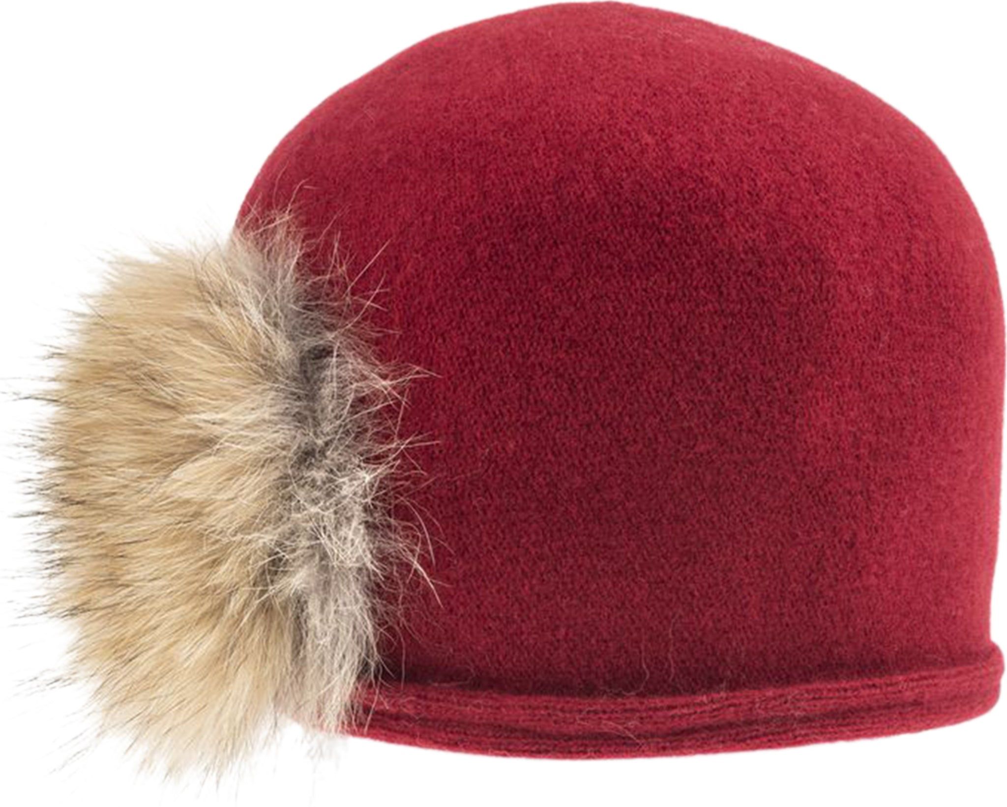 Cici Ormos Winter Hat with Upcycled Side Pom - Women's|-|Tuque d'hiver avec pompon latéral recyclé Cici Ormos - Femme sold by Altitude Sports product image thumbnail 4