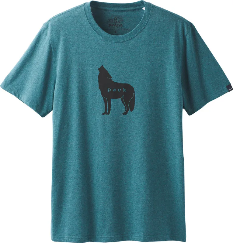 Men's Wolf Pack Journeyman T-Shirt|-|T-Shirt Wolf Pack Journeyman Homme made by Prana