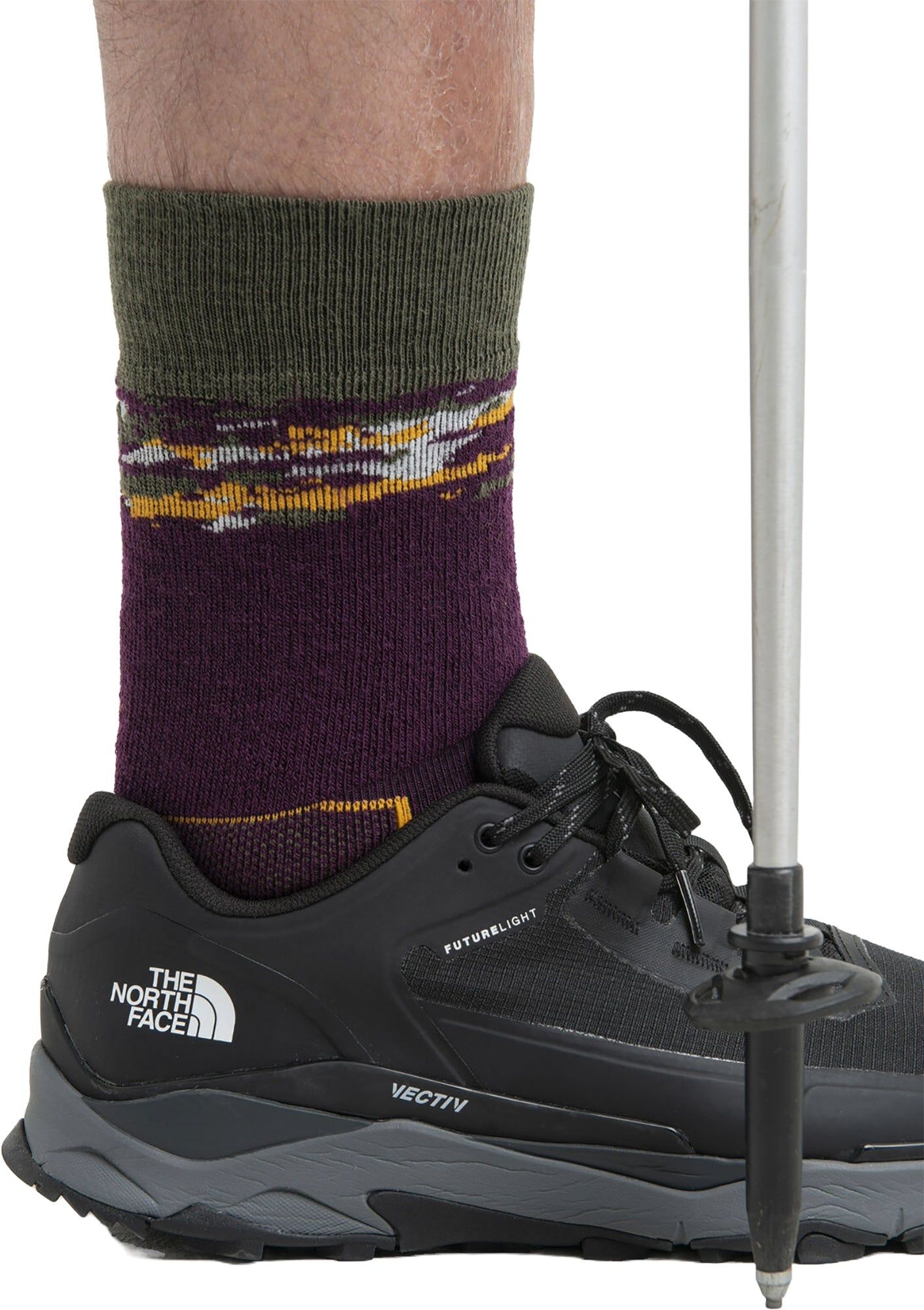 Hike+ Medium Crew Sedimentary Socks - Men's|-|Chaussettes de randonnée Hike+ Meidum Crew Sedimentary - Homme sold by Altitude Sports product image thumbnail 4