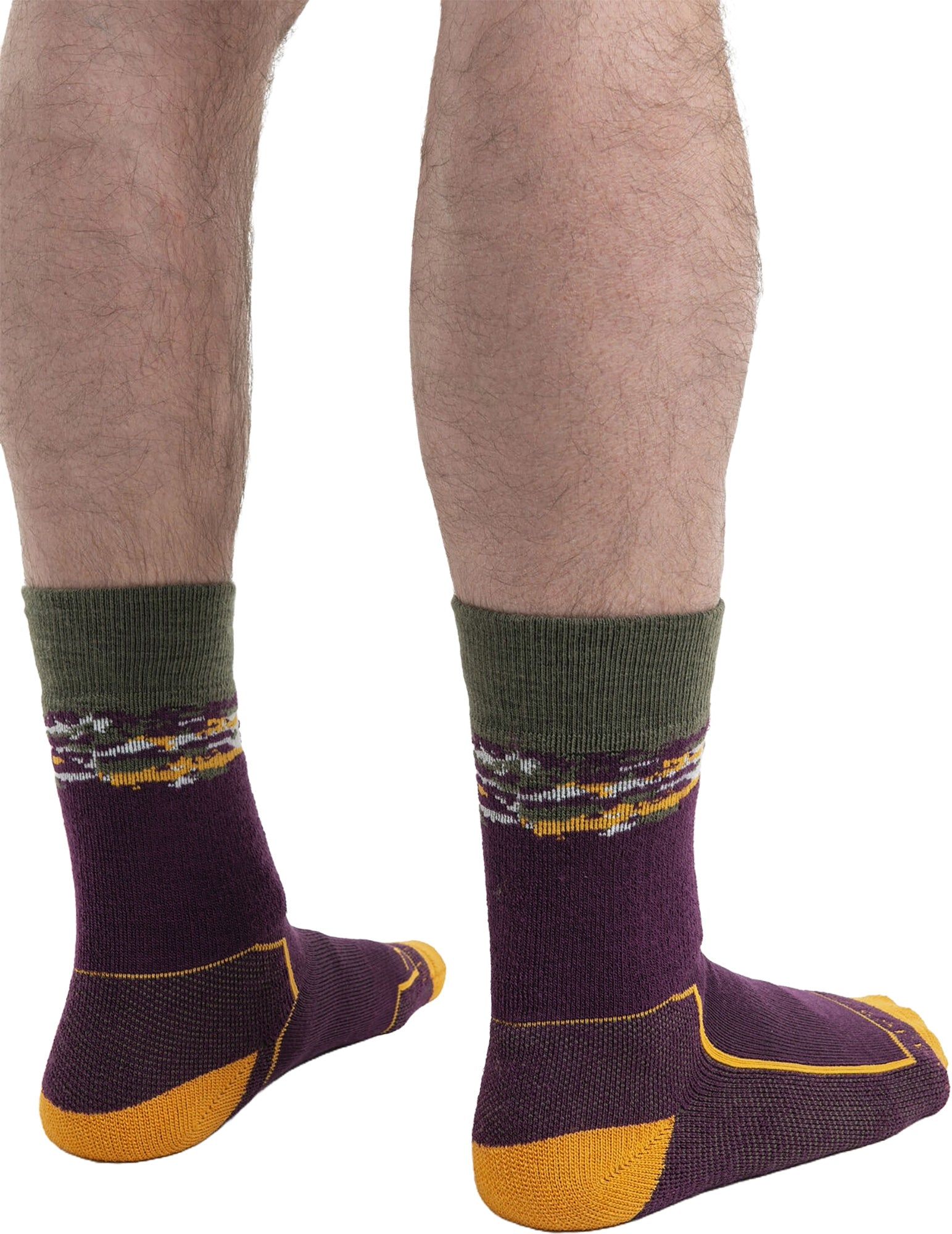 Hike+ Medium Crew Sedimentary Socks - Men's|-|Chaussettes de randonnée Hike+ Meidum Crew Sedimentary - Homme sold by Altitude Sports product image thumbnail 2