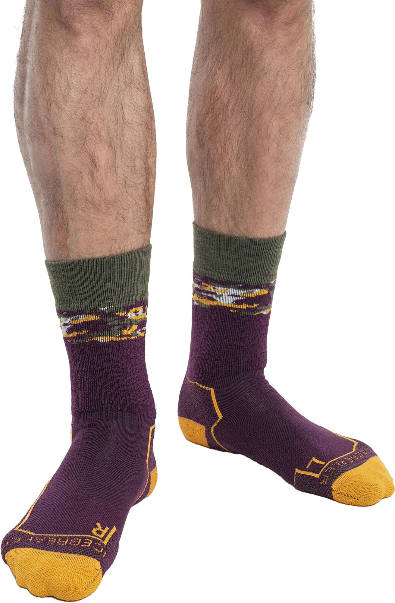 Hike+ Medium Crew Sedimentary Socks - Men's|-|Chaussettes de randonnée Hike+ Meidum Crew Sedimentary - Homme sold by Altitude Sports product image thumbnail 3