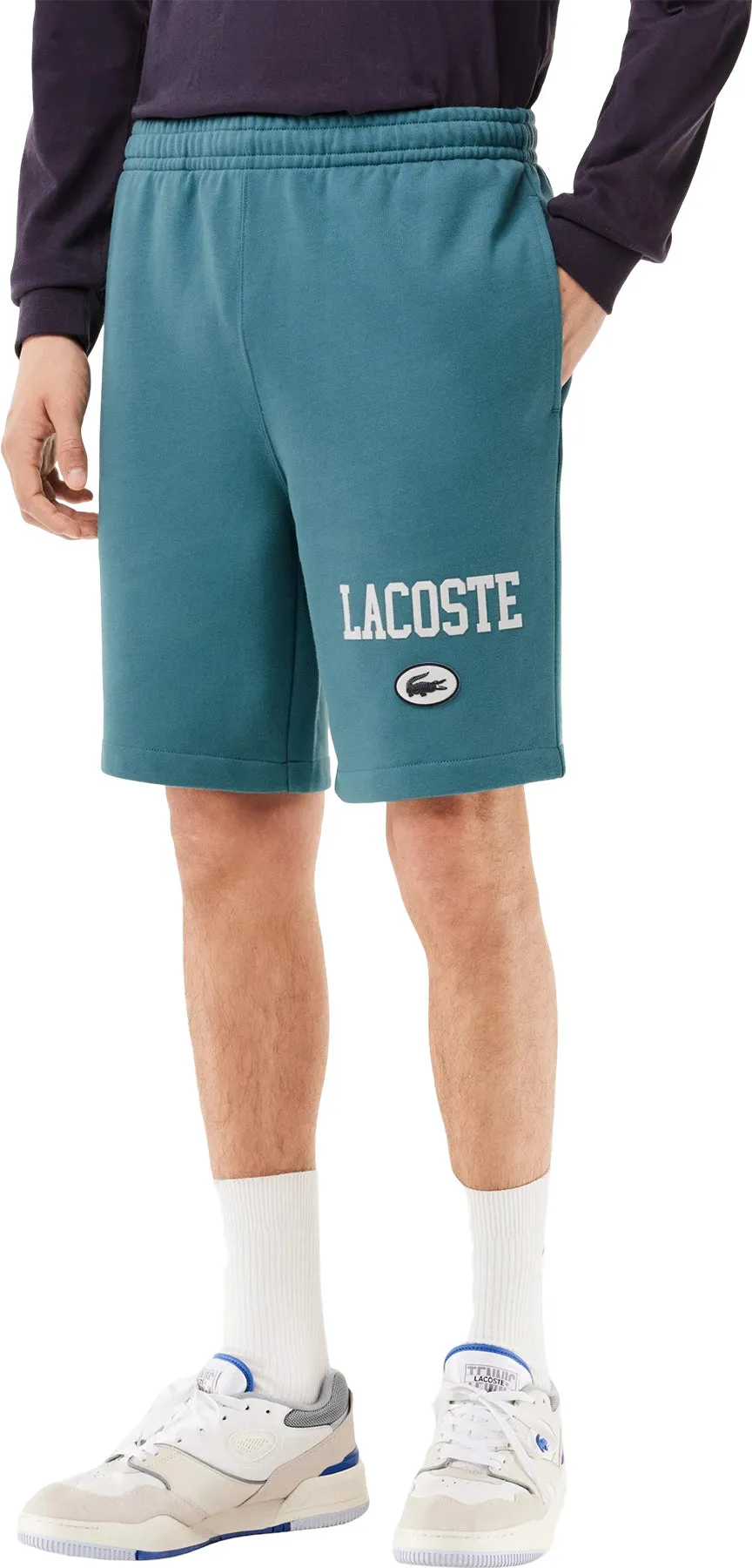 Regular Fit Lacoste Print Jogger Shorts - Men's|-|Short de jogging coupe régulière à imprimé Lacoste - Homme sold by Altitude Sports product image thumbnail 4