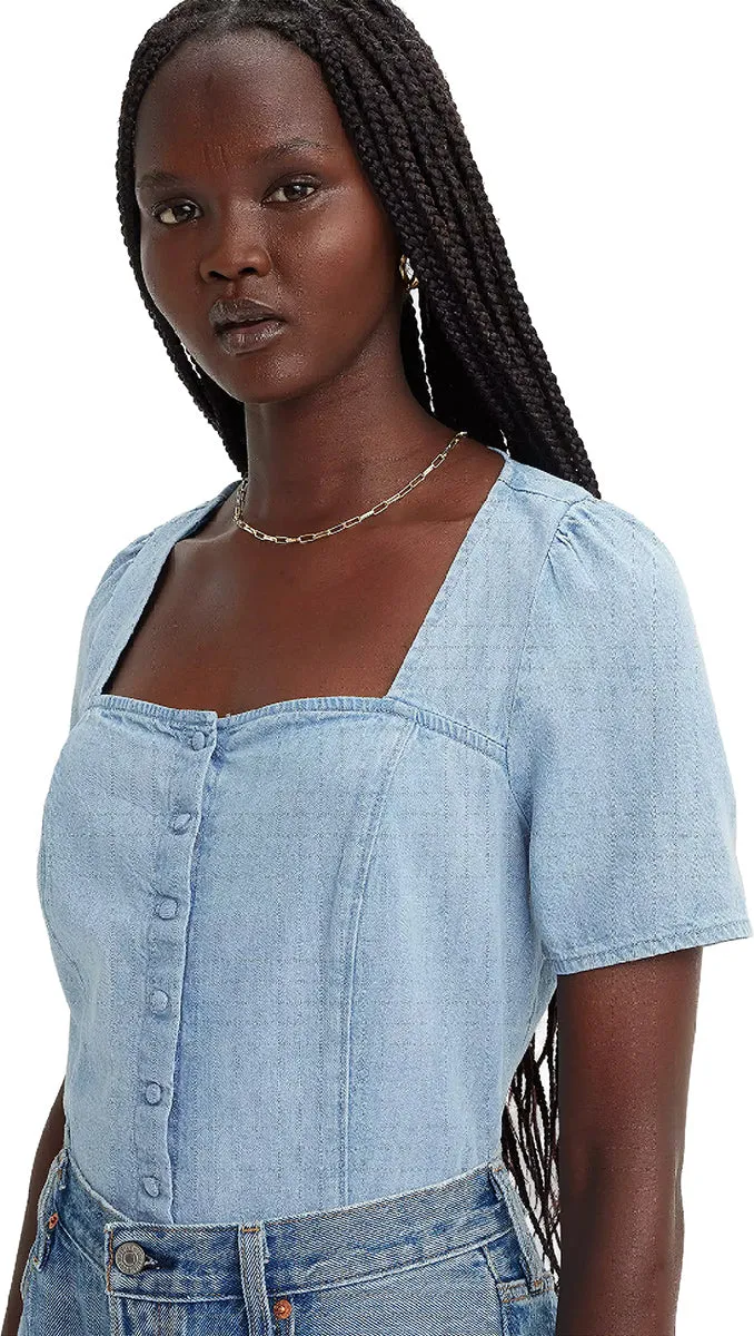 Pascale Short Sleeve Blouse - Women's|-|Chemisier à manches courtes Pascale - Femme sold by Altitude Sports product image thumbnail 4