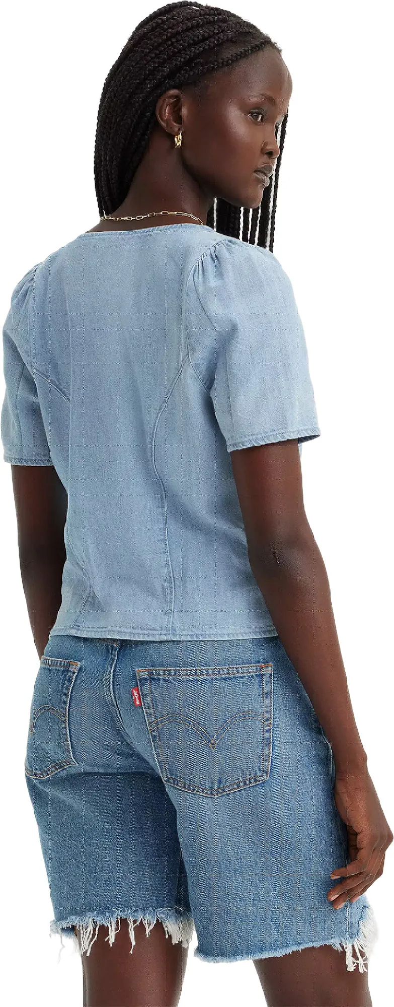 Pascale Short Sleeve Blouse - Women's|-|Chemisier à manches courtes Pascale - Femme sold by Altitude Sports product image thumbnail 2