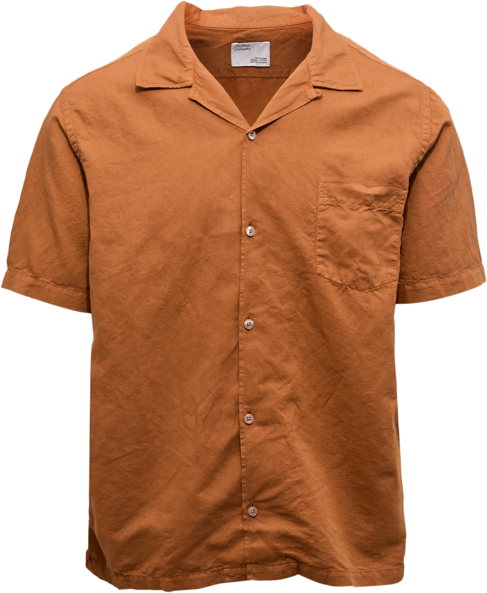 Linen Short Sleeved Shirt - Unisex|-|Chemise à manches courtes en lin - Unisexe sold by Altitude Sports