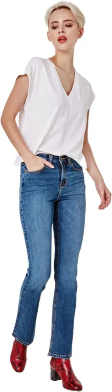 Alice High Rise Bootcut and Flare Jeans - Women's|-|Jean évasé et bootcut à taille haute Alice - Femme sold by Altitude Sports
