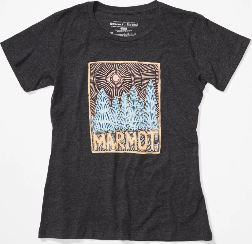 Woodblock Short-Sleeve T-Shirt - Women's|-|T-shirt à manches courtes Woodblock - Femme made by Marmot