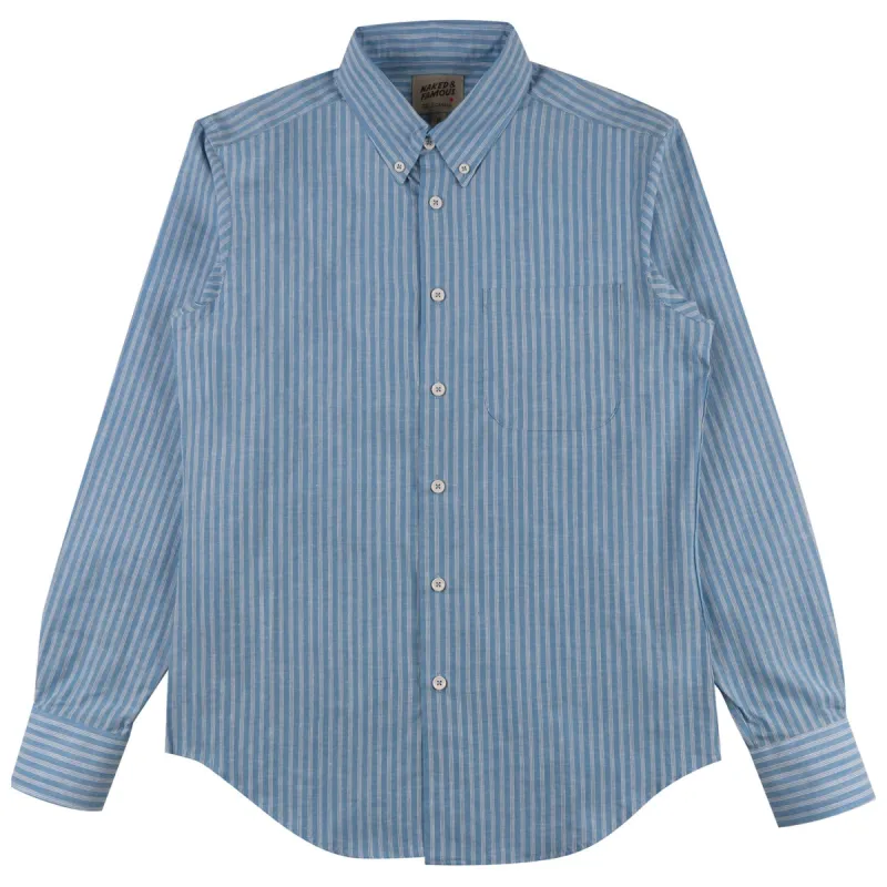 Men's Regular Shirt - Summertime Stripe|-|Chemise à manches longues - Summertime Stripe pour Homme sold by Altitude Sports