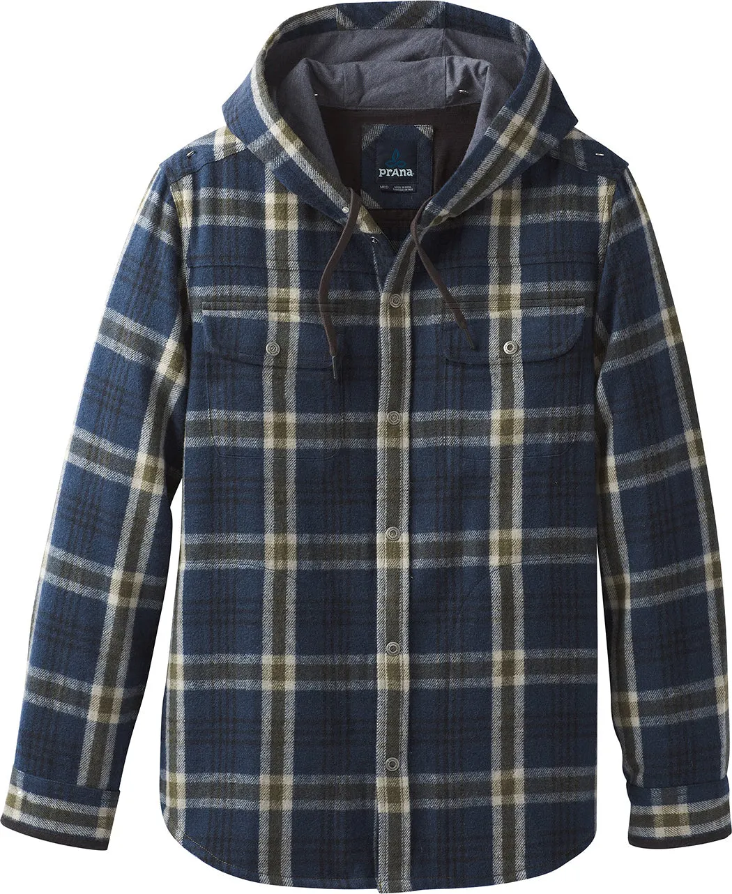 Men's Bolster Long Sleeve Hooded Flannel|-|Chandail à manches longues et capuchon en flannelle Bolster Homme sold by Altitude Sports