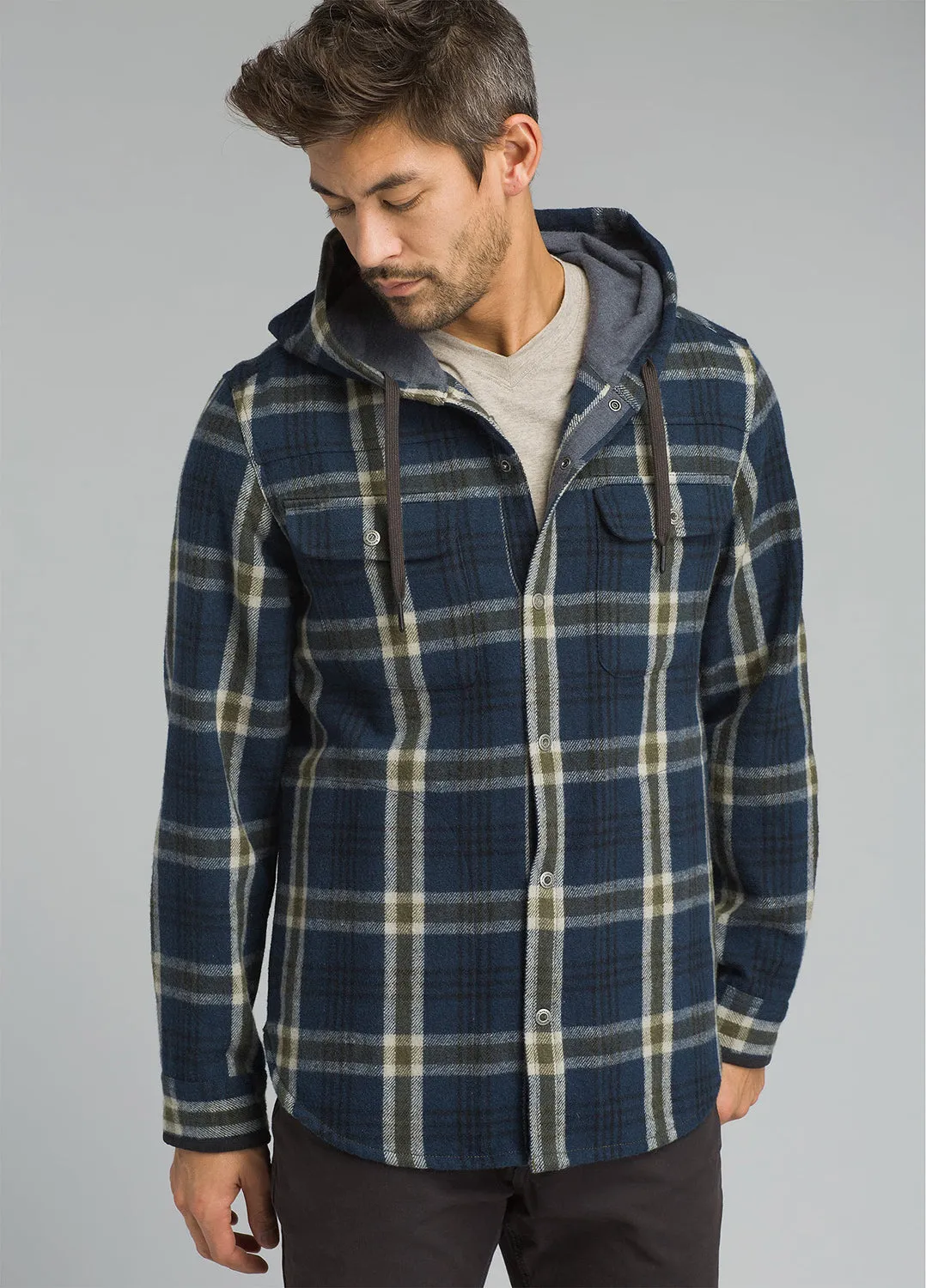 Men's Bolster Long Sleeve Hooded Flannel|-|Chandail à manches longues et capuchon en flannelle Bolster Homme sold by Altitude Sports product image thumbnail 2
