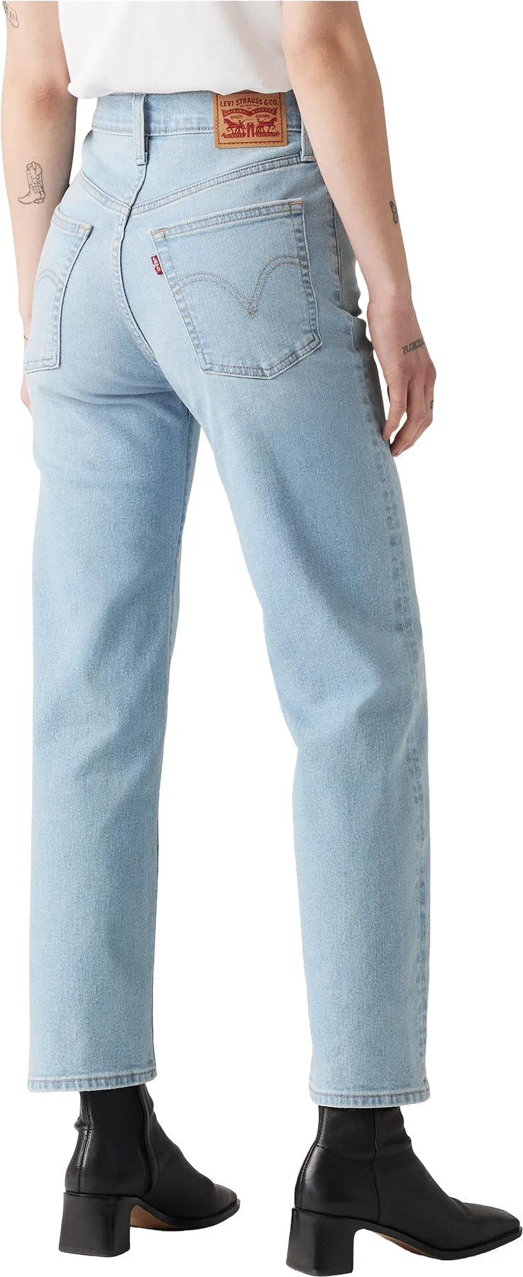 Ribcage Straight Fit Ankle Jeans - Women's|-|Jean à la cheville coupe droite Ribcage - Femme sold by Altitude Sports product image thumbnail 2