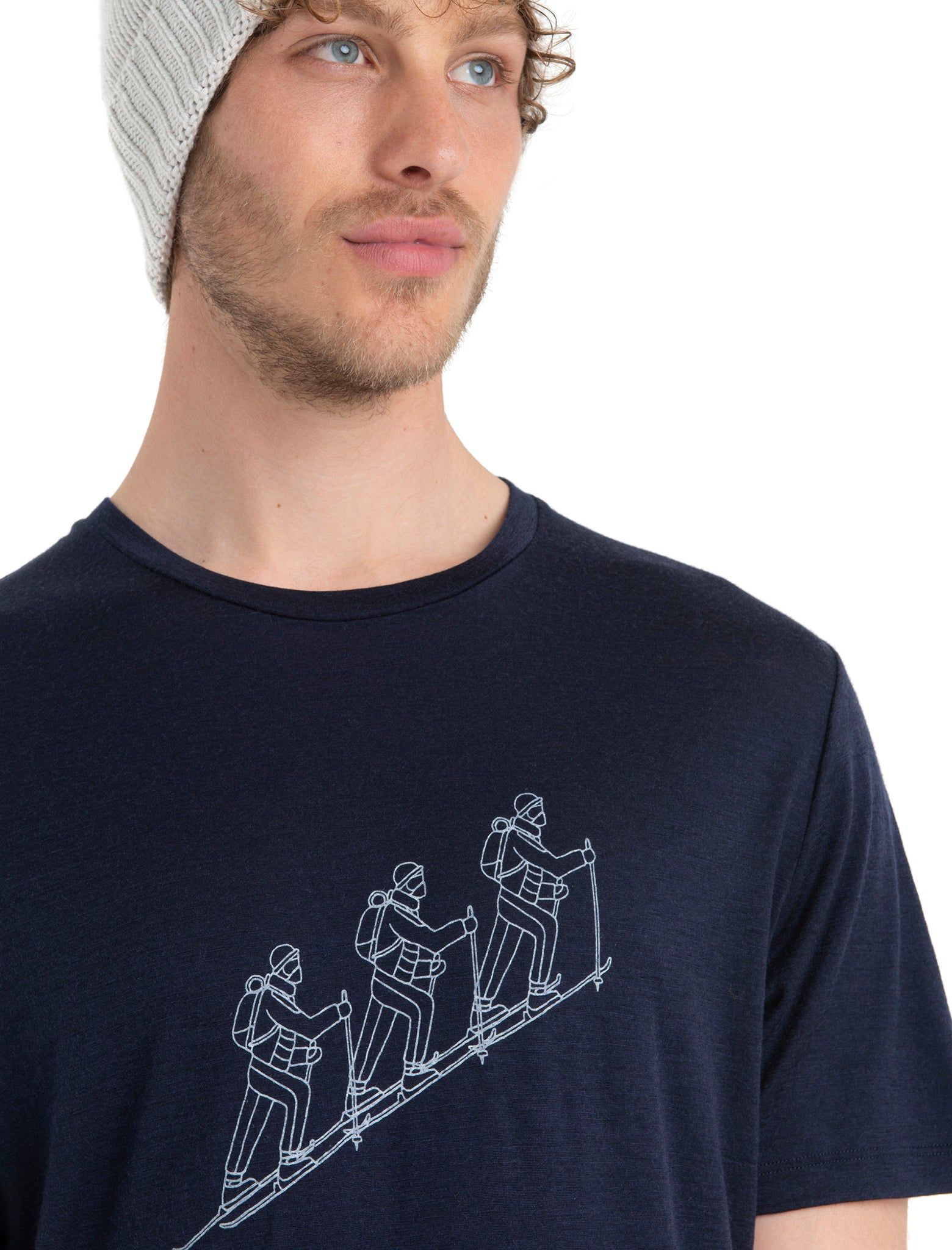 Tech Lite II Short Sleeve Tee Natural Ski Tour - Men's|-|T-shirt Tech Lite II Natural Ski Tour - Homme sold by Altitude Sports product image thumbnail 3