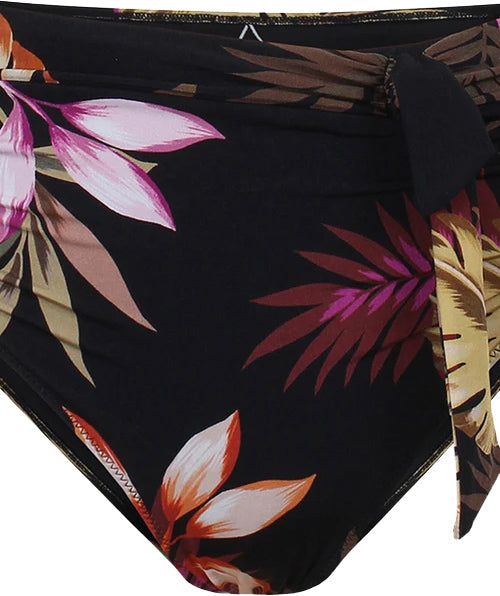 Black Illusion Retro High Waist Bikini Bottom - Women's|-|Bas de bikini taille haute rétro Black Illusion - Femme sold by Altitude Sports product image thumbnail 3