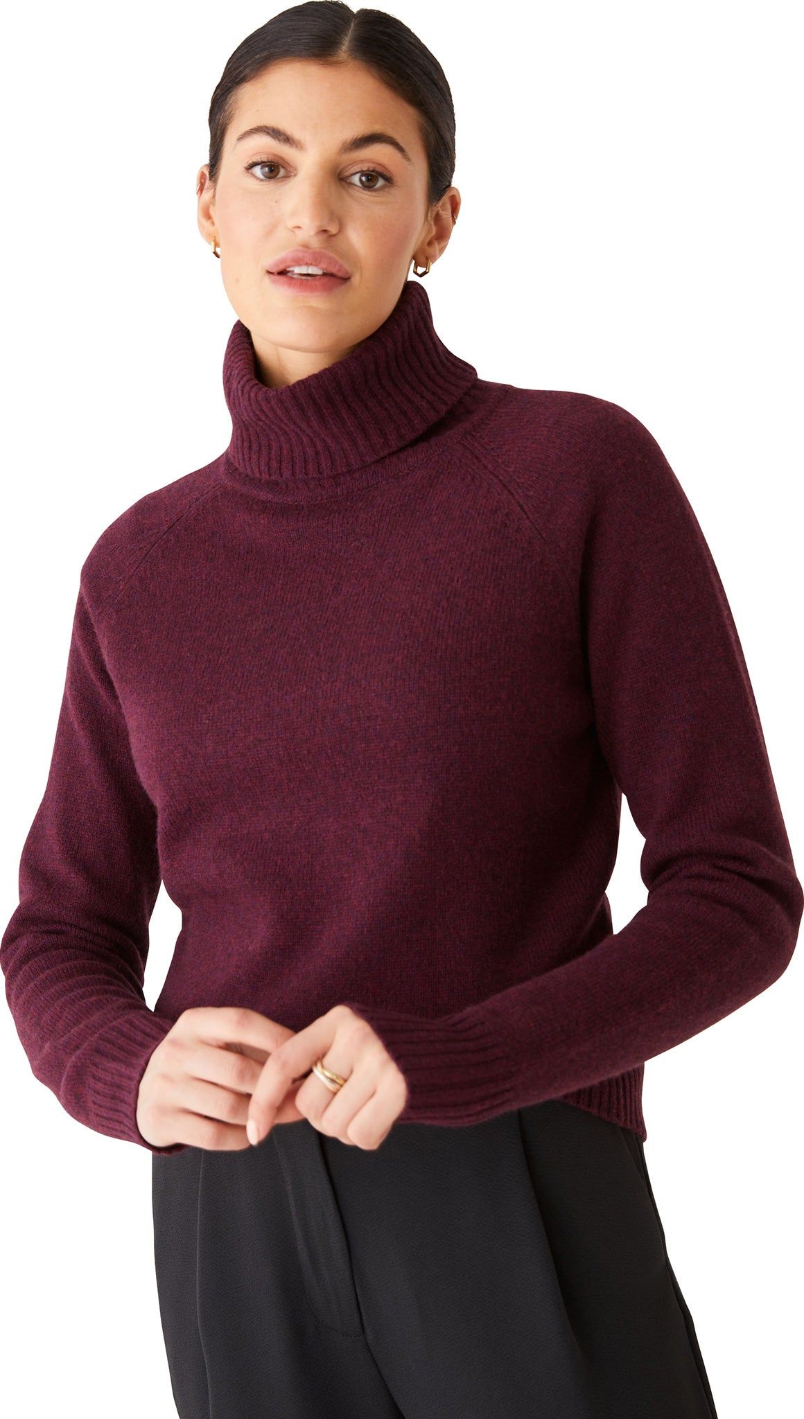 Yak Wool Turtleneck Sweater - Women's|-|Chandail à col roulé en laine de yak - Femme sold by Altitude Sports product image thumbnail 5