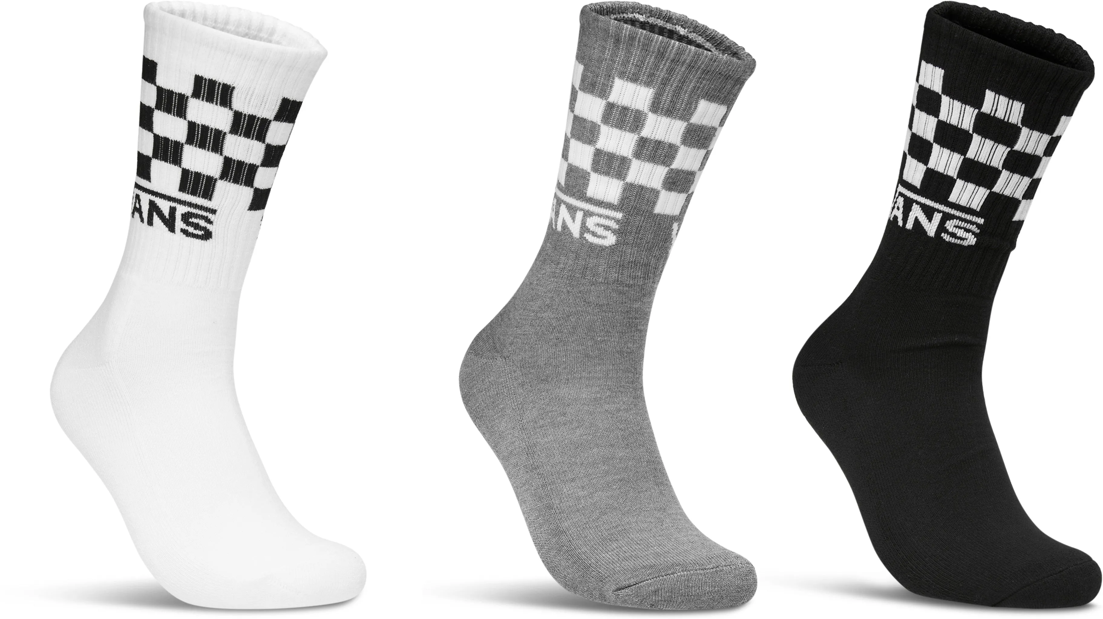 Classic Check 3 Pairs Crew Socks - Men's|-|Chaussettes mi-mollet 3 paires Classic Check - Homme sold by Altitude Sports product image thumbnail 2
