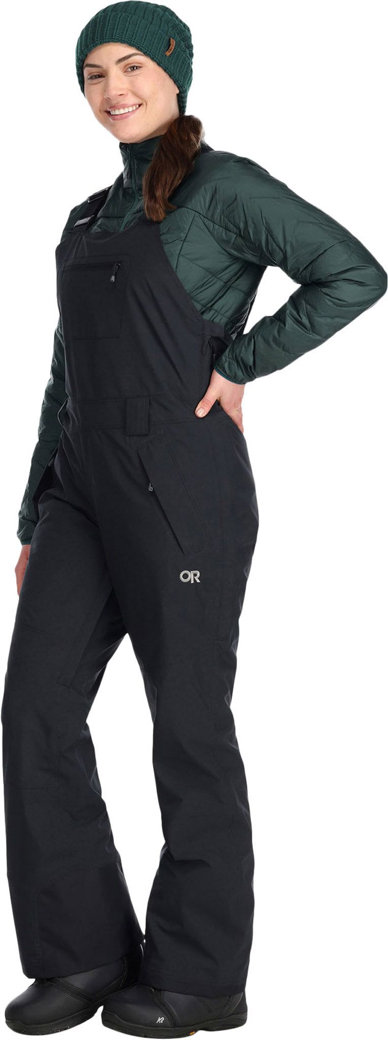 Snowcrew Bibs - Women's|-|Salopettes Snowcrew - Femme sold by Altitude Sports product image thumbnail 4