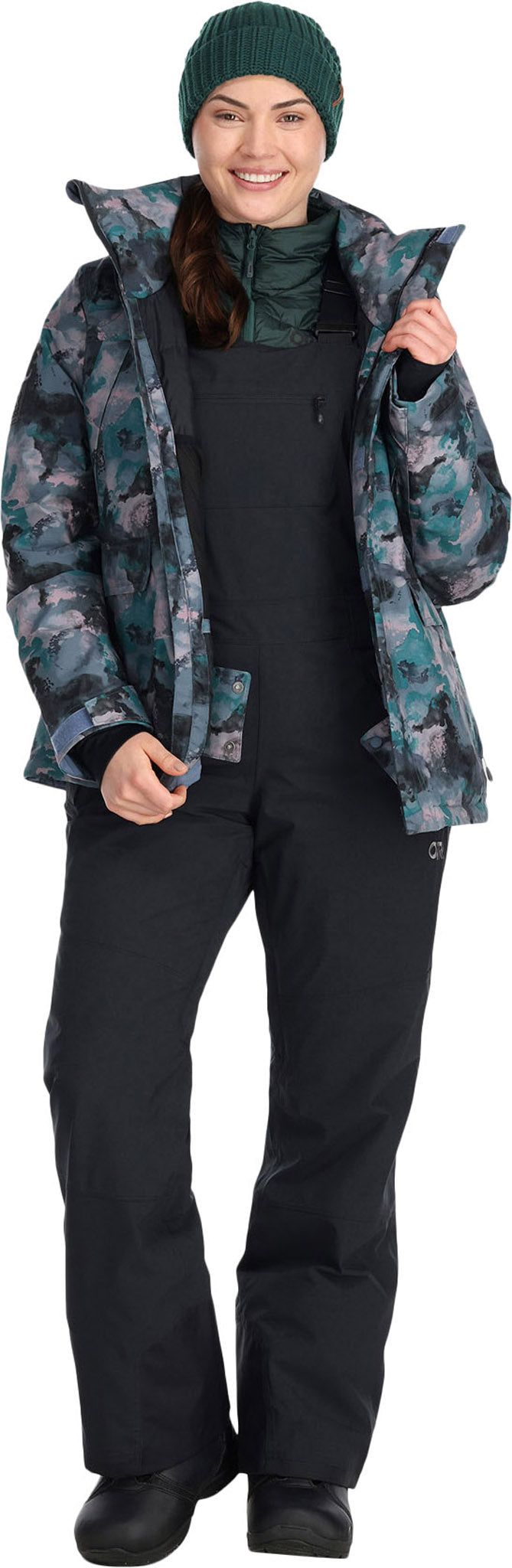 Snowcrew Bibs - Women's|-|Salopettes Snowcrew - Femme sold by Altitude Sports product image thumbnail 5