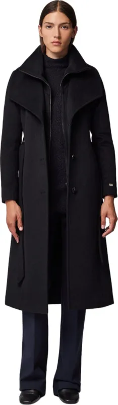 Ilana Slim-Fit Classic Wool Coat with Bib Collar - Women's|-|Manteau ajusté en laine classique avec plastron Ilana - Femme sold by Altitude Sports