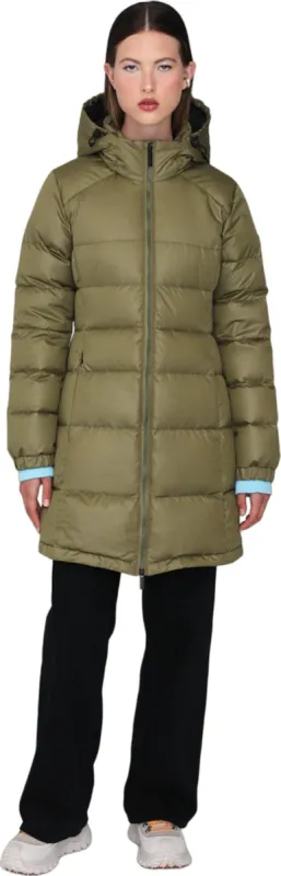 Lucia Hooded Down Puffer Jacket - Fitted - Women's|-|Manteau en duvet à capuchon Lucia - Ajustée - Femme sold by Altitude Sports