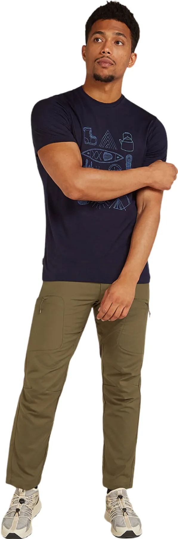 Merino 150 Tech Lite SS Tee Camp Essentials - Men's|-|T-shirt 150 Tech Lite en mérinos Camp Essentials - Homme sold by Altitude Sports product image thumbnail 3