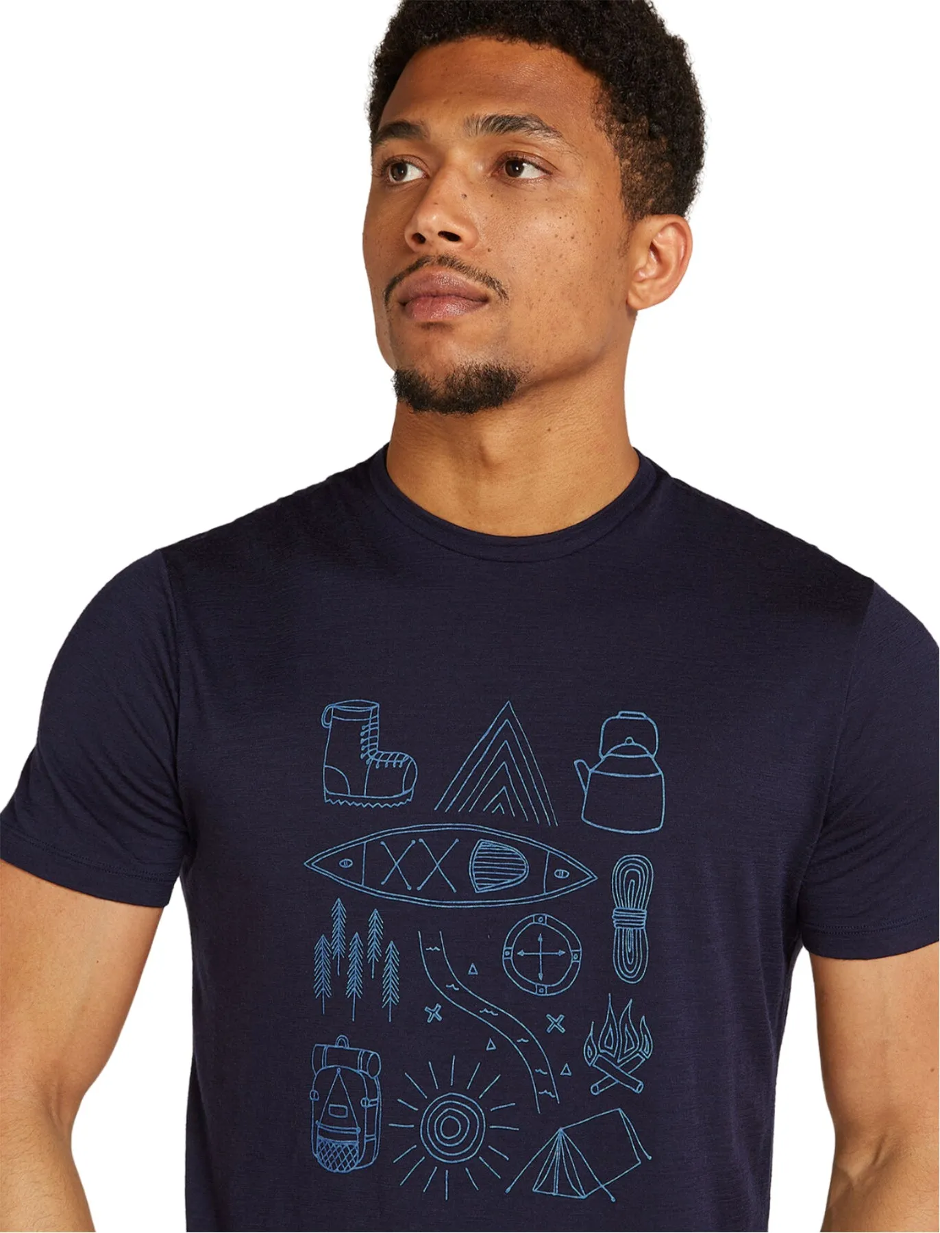 Merino 150 Tech Lite SS Tee Camp Essentials - Men's|-|T-shirt 150 Tech Lite en mérinos Camp Essentials - Homme sold by Altitude Sports product image thumbnail 2